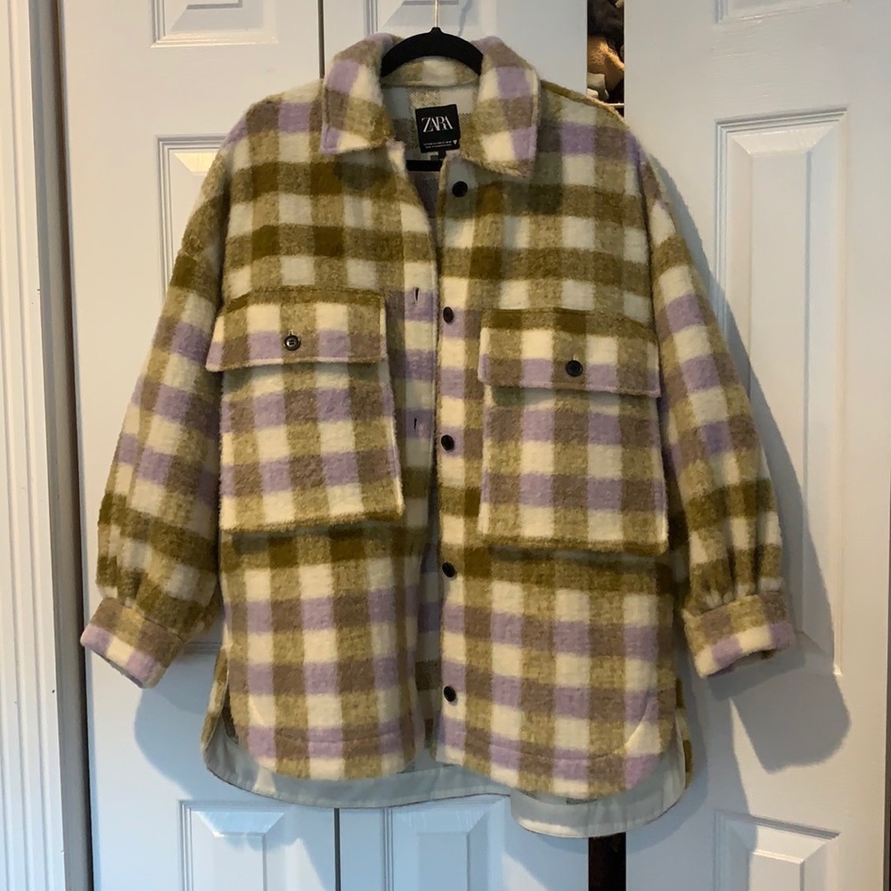 Zara Printer Jacket/“Shacket”